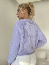 Load image into Gallery viewer, Button Down Long Sleeve Fuzzy Cardigan
