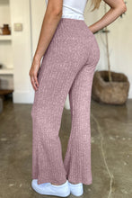 Load image into Gallery viewer, Ribbed High Waist Flare Pants
