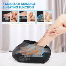 Load image into Gallery viewer, Foot Massager Machine With Heat And Massage Gifts For Men And Women Shiatsu Deep Kneading Electric Feet Massager For Home And Office Use
