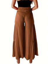 Load image into Gallery viewer, Smocked Wide Leg Pants
