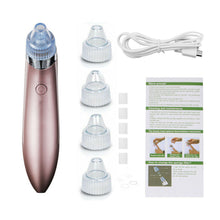 Load image into Gallery viewer, Electric Blackhead Vacuum Pore Cleaner Acne Pimple Remover Strong Suction Tool Electric Blackhead Remover Pore Vacuum Suction Diamond Dermabrasion Face Cleaner
