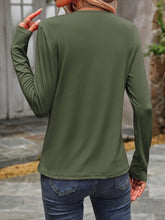 Load image into Gallery viewer, Round Neck Long Sleeve T-Shirt
