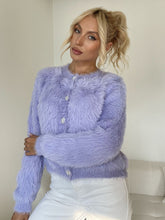 Load image into Gallery viewer, Button Down Long Sleeve Fuzzy Cardigan
