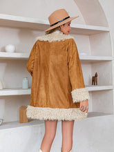 Load image into Gallery viewer, Fuzzy Open Front Long Sleeve Outerwear
