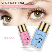 Load image into Gallery viewer, 10 Pairs Sachet Lifting Lotion Lashes Lift Set Perm 8-12 Minutes Convenience Use Make Up Tools
