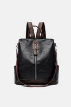 Load image into Gallery viewer, PU Leather Large Backpack Bag
