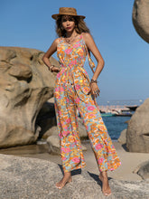 Load image into Gallery viewer, V-Neck Wide Leg Jumpsuit
