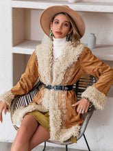 Load image into Gallery viewer, Fuzzy Open Front Long Sleeve Outerwear
