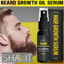 Load image into Gallery viewer, Mens Beard Growth Oil Serum Fast Growing Mustache Facial Hair Treatment For Men
