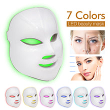 Load image into Gallery viewer, 7 Colors LED Mask  LED Light Photon Face Mask
