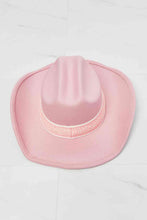 Load image into Gallery viewer, Fame Western Cutie Cowboy Hat in Pink
