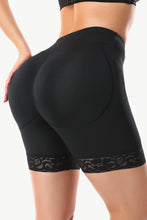 Load image into Gallery viewer, Full Size Lace Trim Lifting Pull-On Shaping Shorts
