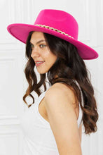 Load image into Gallery viewer, Fame Keep Your Promise Fedora Hat in Pink
