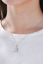 Load image into Gallery viewer, 2 Carat Moissanite 925 Sterling Silver Necklace
