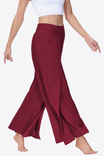 Load image into Gallery viewer, Smocked Split Wide Leg Long Pants
