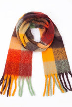 Load image into Gallery viewer, Fringe Detail Polyester Scarf
