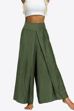 Load image into Gallery viewer, Smocked Split Wide Leg Long Pants
