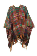 Load image into Gallery viewer, Plaid Fringe Detail Scarf
