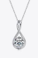 Load image into Gallery viewer, 2 Carat Moissanite 925 Sterling Silver Necklace
