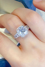 Load image into Gallery viewer, 3 Carat Moissanite 925 Sterling Silver Ring
