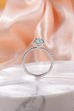 Load image into Gallery viewer, 1.5 Carat Teardrop Shape Moissanite 925 Sterling Silver Ring
