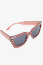 Load image into Gallery viewer, Inlaid Rhinestone Polycarbonate Sunglasses
