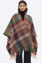 Load image into Gallery viewer, Plaid Fringe Detail Scarf
