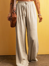 Load image into Gallery viewer, Drawstring Wide Leg Pants
