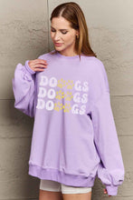 Load image into Gallery viewer, Simply Love Simply Love Full Size Round Neck Dropped Shoulder DOGS Graphic Sweatshirt
