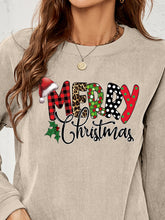 Load image into Gallery viewer, MERRY CHRISTMAS Graphic Sweatshirt
