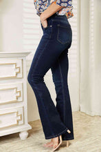 Load image into Gallery viewer, Kancan Full Size High Rise Wide Waistband Bootcut Jeans
