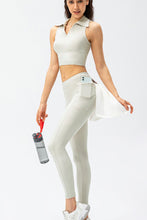 Load image into Gallery viewer, Full Size Slim Fit High Waist Long Sports Pants with Pockets
