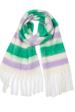 Load image into Gallery viewer, Fringe Detail Polyester Scarf
