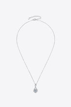 Load image into Gallery viewer, 2 Carat Moissanite 925 Sterling Silver Necklace
