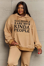 Load image into Gallery viewer, Simply Love Simply Love Full Size Dog Paw Slogan Graphic Hoodie
