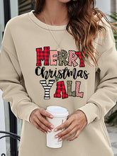 Load image into Gallery viewer, MERRY CHRISTMAS Y&#39;ALL Graphic Sweatshirt
