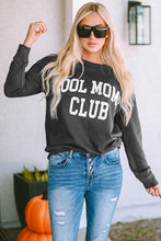 Load image into Gallery viewer, COOL MOM CLUB Round Neck Short Sleeve Sweatshirt
