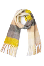 Load image into Gallery viewer, Fringe Detail Polyester Scarf
