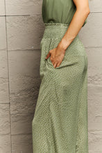 Load image into Gallery viewer, Smocked Waist Wide Leg Printed Long Pants
