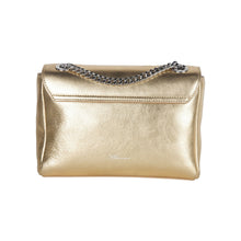 Load image into Gallery viewer, Blumarine Gold Leather Shoulder Women Bag
