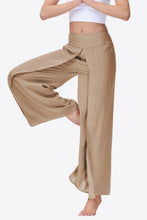 Load image into Gallery viewer, Smocked Split Wide Leg Long Pants
