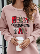 Load image into Gallery viewer, MERRY CHRISTMAS Y&#39;ALL Graphic Sweatshirt
