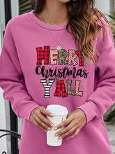 Load image into Gallery viewer, MERRY CHRISTMAS Y&#39;ALL Graphic Sweatshirt
