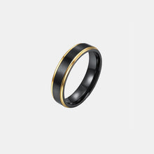 Load image into Gallery viewer, Contrast Titanium Steel Ring
