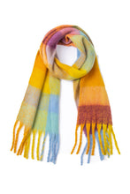 Load image into Gallery viewer, Fringe Detail Polyester Scarf
