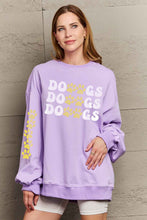 Load image into Gallery viewer, Simply Love Simply Love Full Size Round Neck Dropped Shoulder DOGS Graphic Sweatshirt
