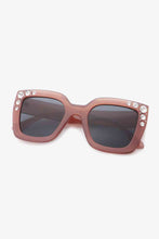 Load image into Gallery viewer, Inlaid Rhinestone Polycarbonate Sunglasses
