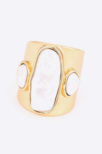 Load image into Gallery viewer, 18K Gold-Plated Alloy Ring
