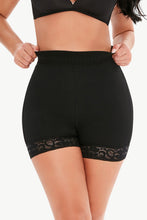 Load image into Gallery viewer, Full Size Pull-On Lace Trim Shaping Shorts
