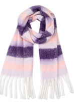 Load image into Gallery viewer, Fringe Detail Polyester Scarf
